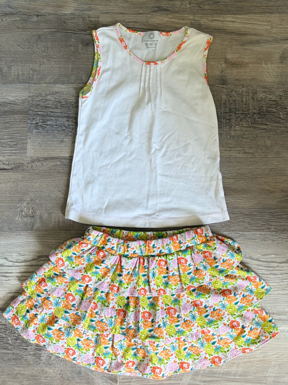Pippa Ruffle Skirt Set